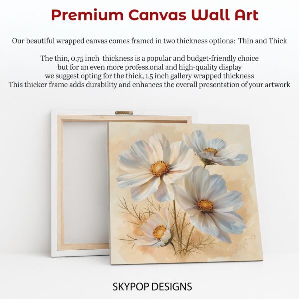 Cosmos Flower Art