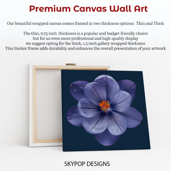 Crocus Bloom Art