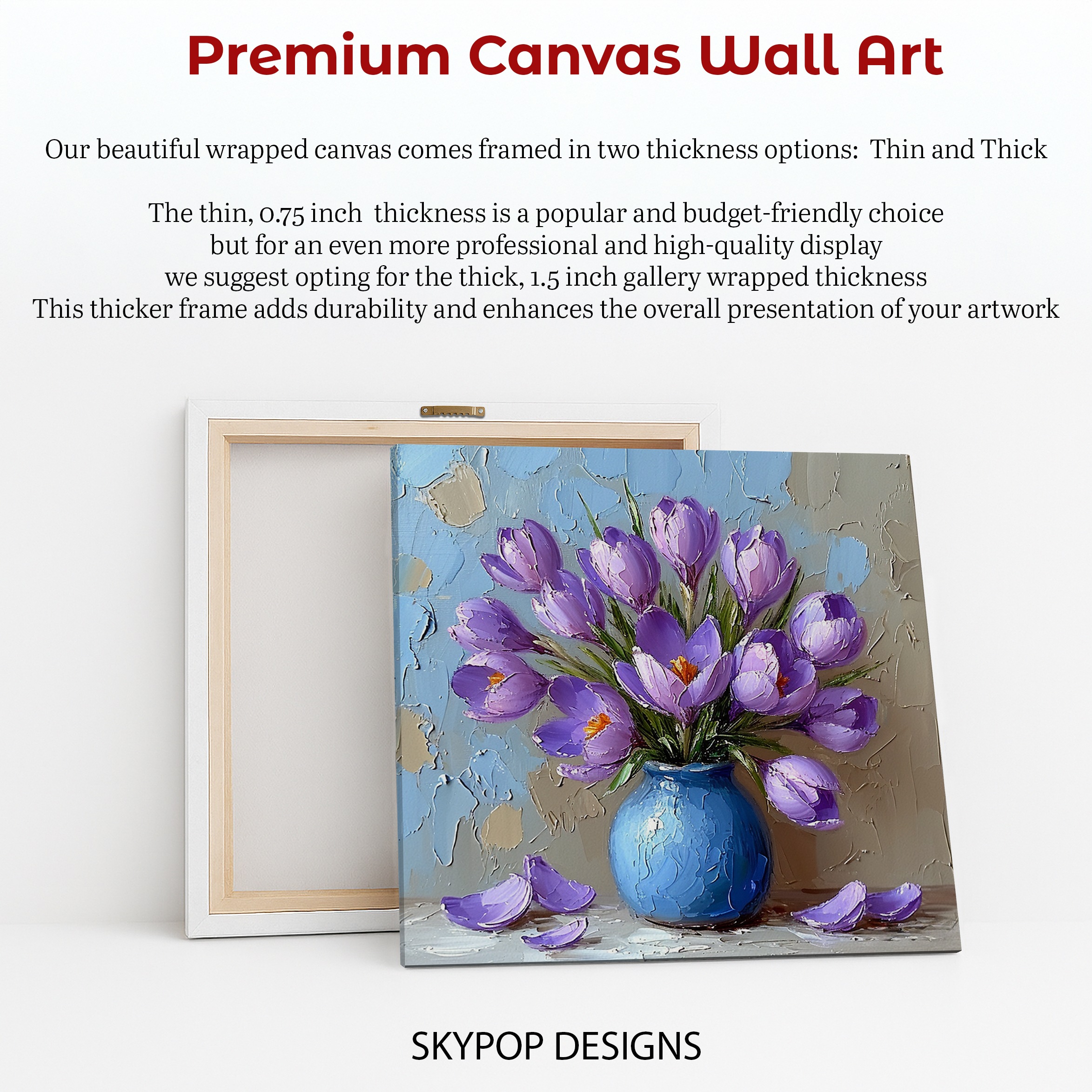 6.jpg Purple Crocus Vase Art