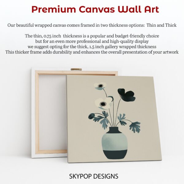 Anemone Vase Art