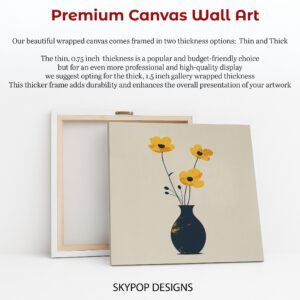 Yellow Poppy Art