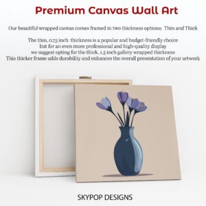 Crocus Vase Art