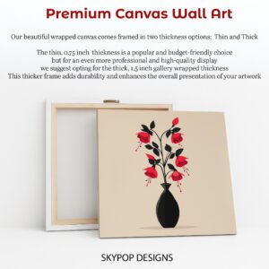 Fuchsia Bloom Vase Art