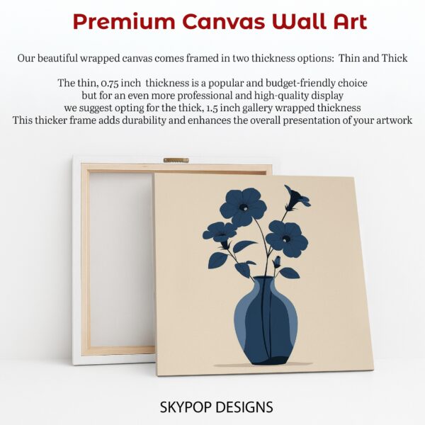 Petunia Vase Art