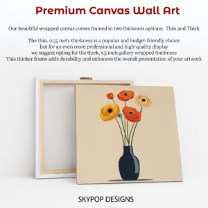 Ranunculus Vase Art