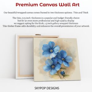 Delphinium Art