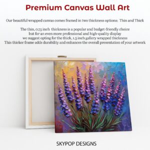 Lavender Field Art