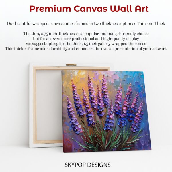 Lavender Field Art