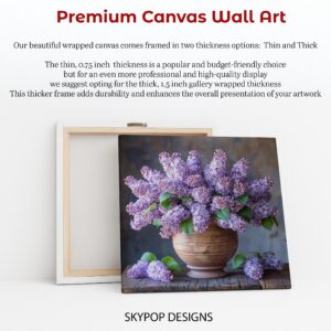 Lilac Bouquet Art
