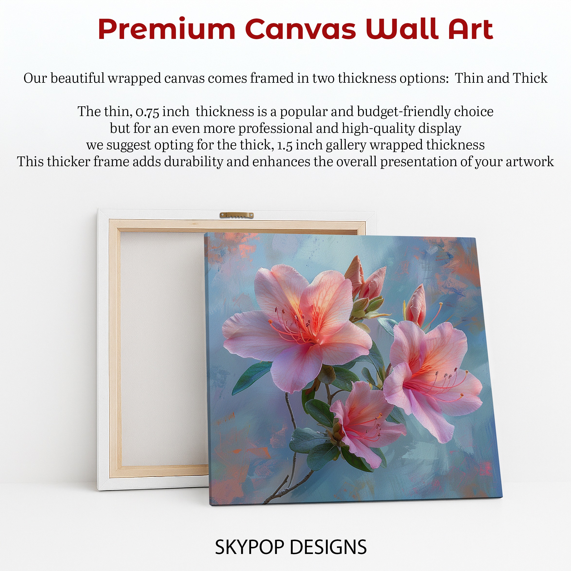 6.jpg Pink Azalea Blooms Art