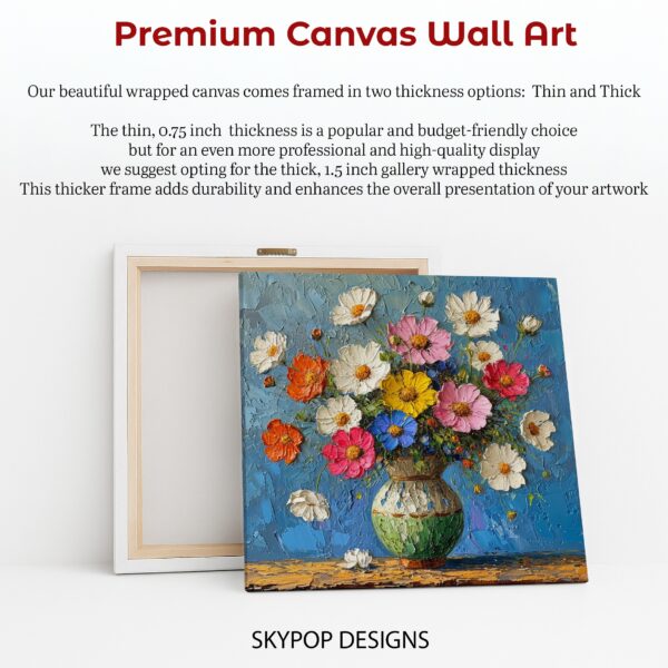 Cosmos Flower Art