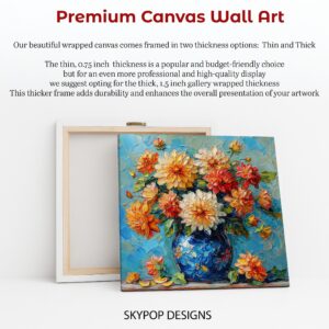 Dahlia Bouquet Art