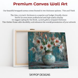 Amaryllis Blossoms Art