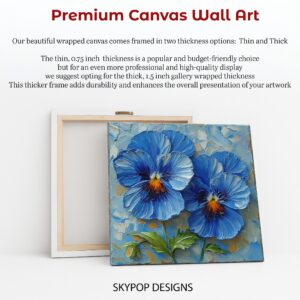 Pansy Garden Art