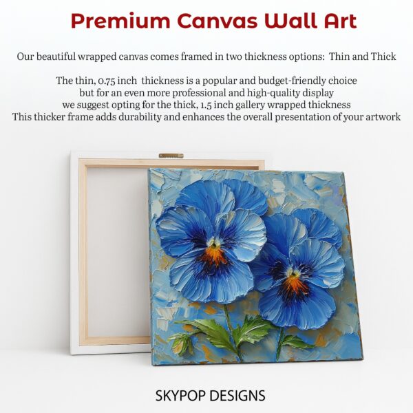 Pansy Garden Art
