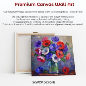 Anemone Bouquet Art