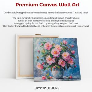 Camellia Vase Art