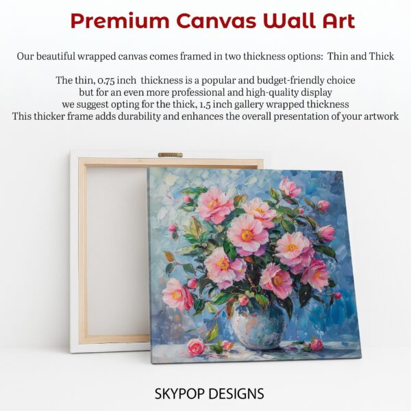 Camellia Vase Art