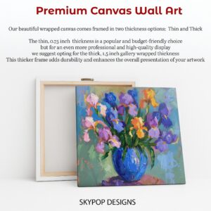 Iris Bouquet Art