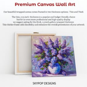Lilac Bouquet Art