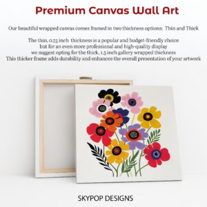 Anemone Floral Bouquet Art