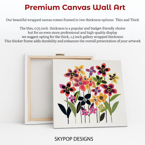 Cosmos Flower Art