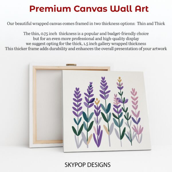 Lavender Field Art