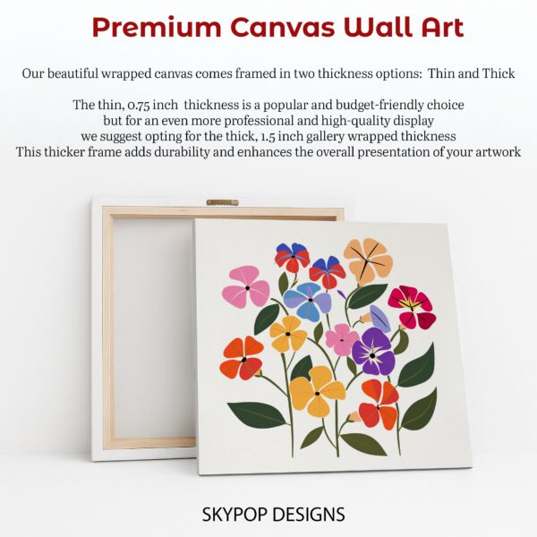 Petunia Garden Art