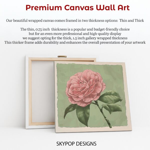 Camellia Flower Art
