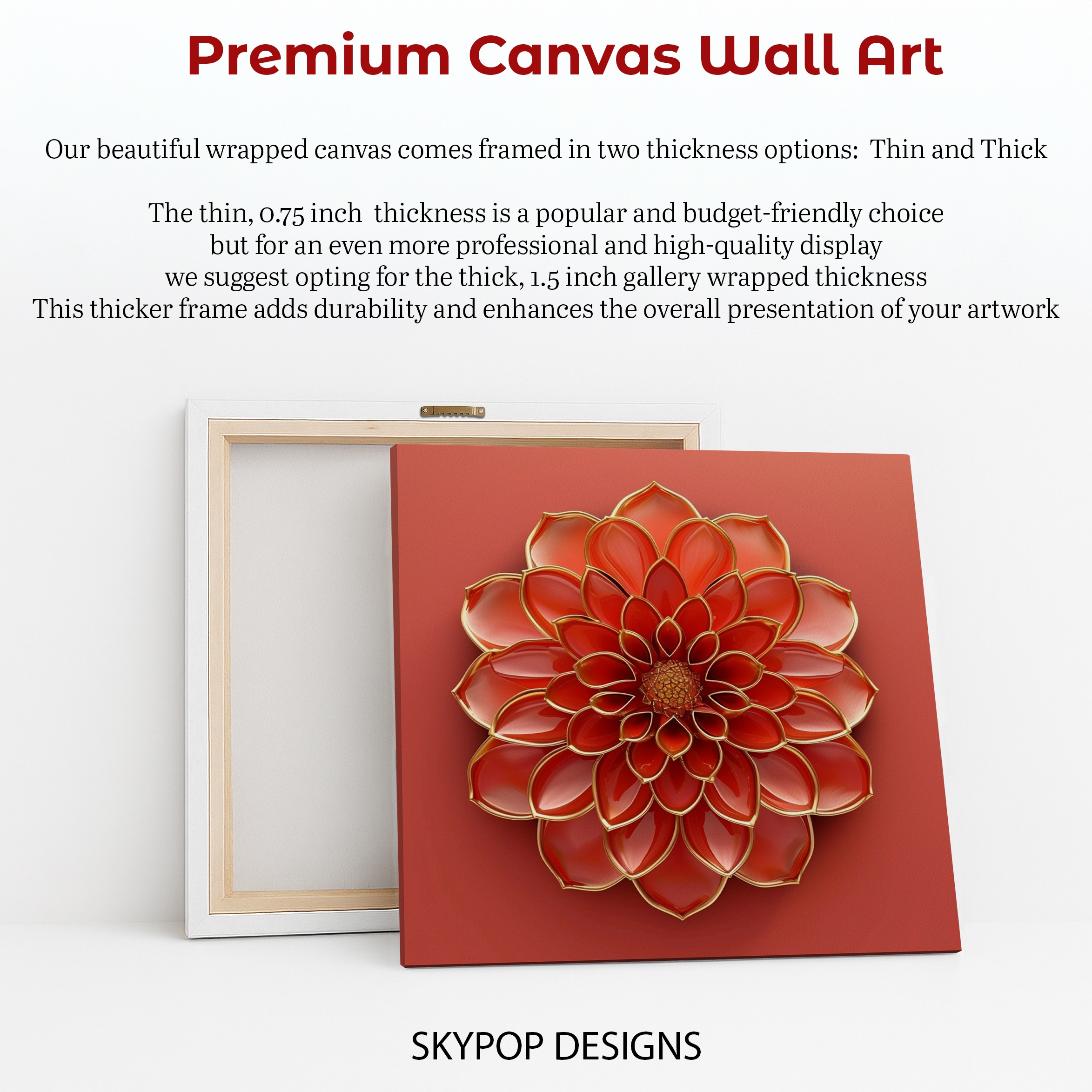 6.jpg Red Dahlia Bloom Art
