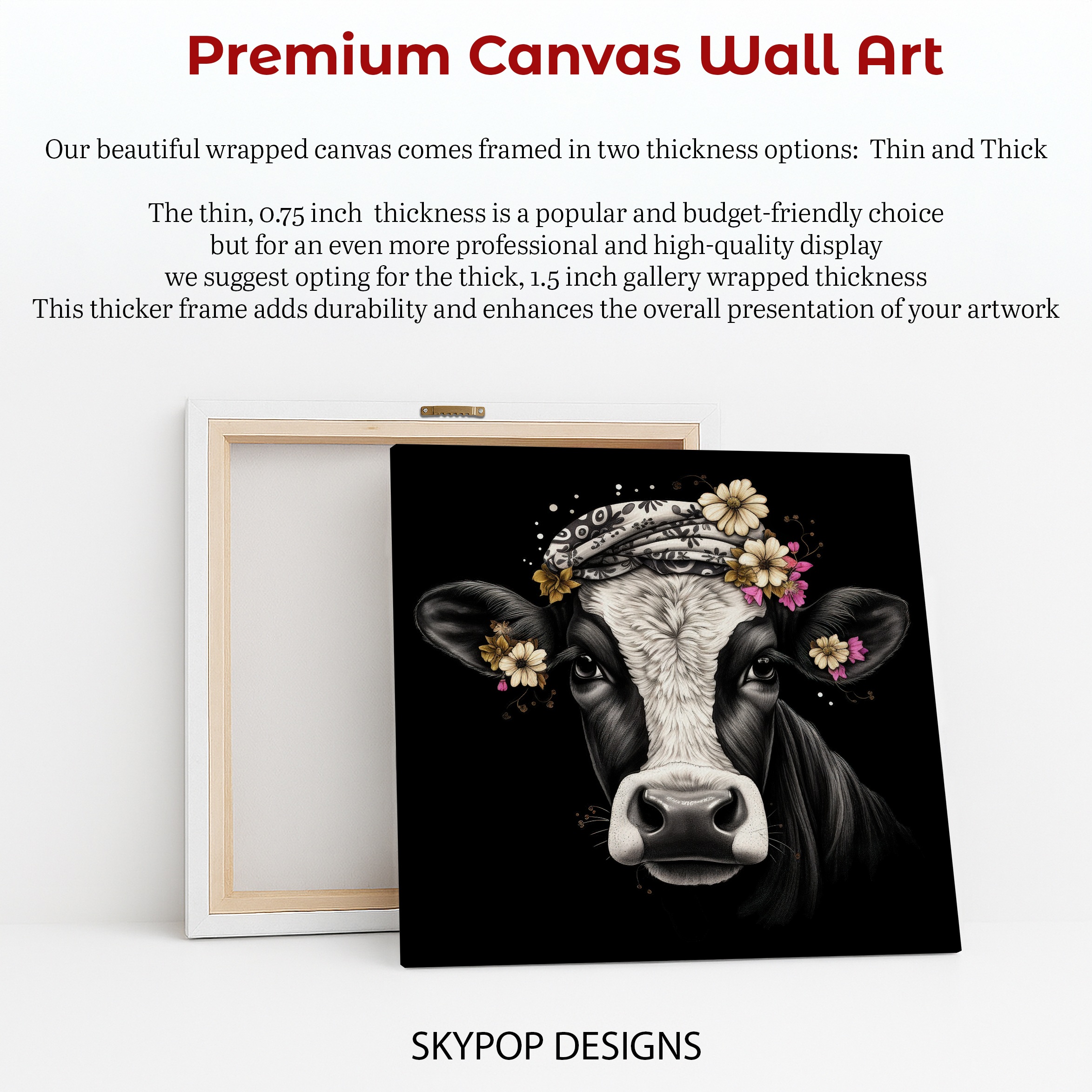 6.jpg Highland Cow Floral Crown Art