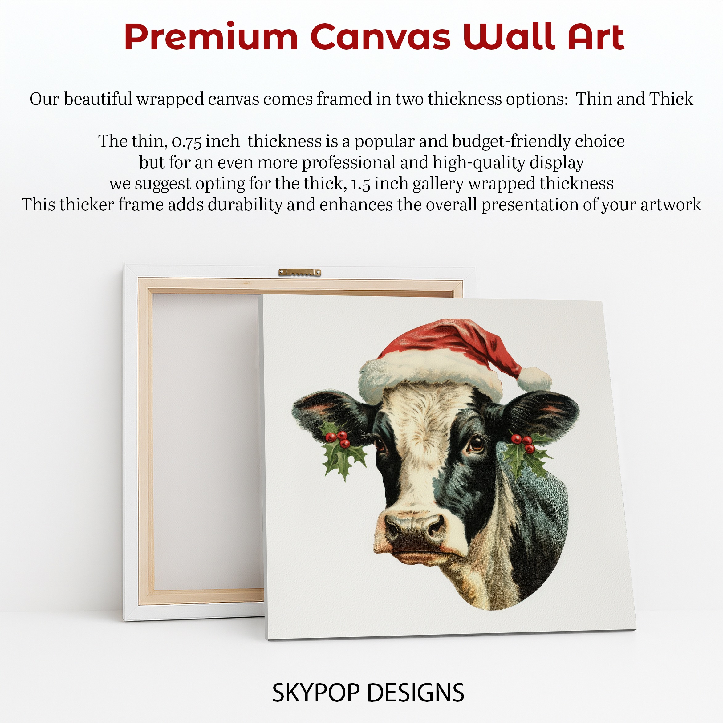 6.jpg Highland Cow Christmas Art