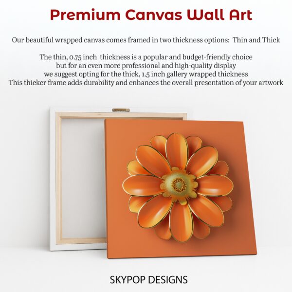 Golden Bloom Art