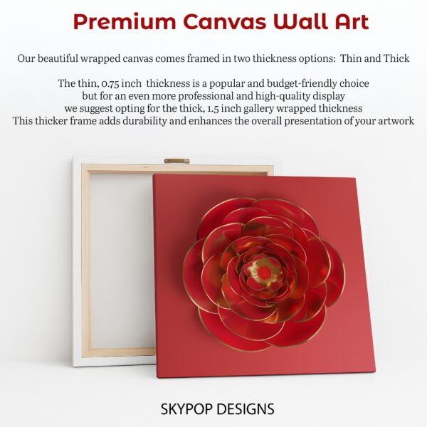 Red Bloom Art