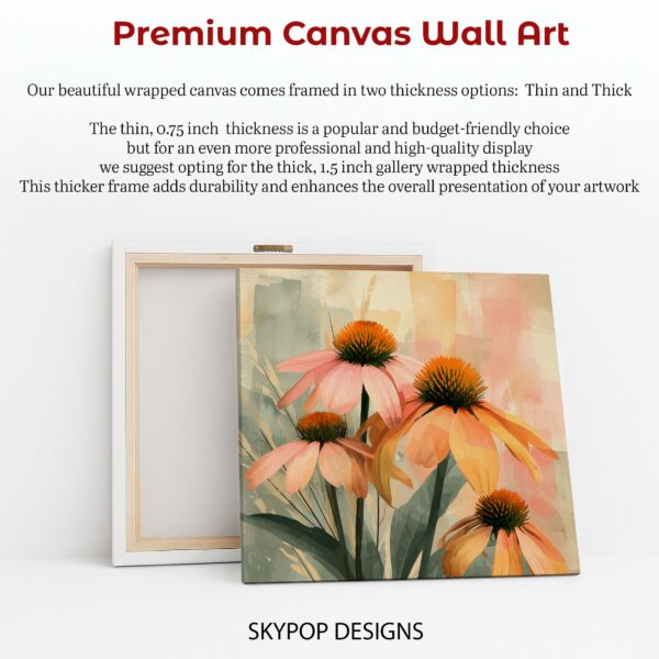 Coneflower Garden Art