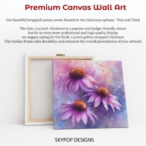 Coneflower Blooms Art