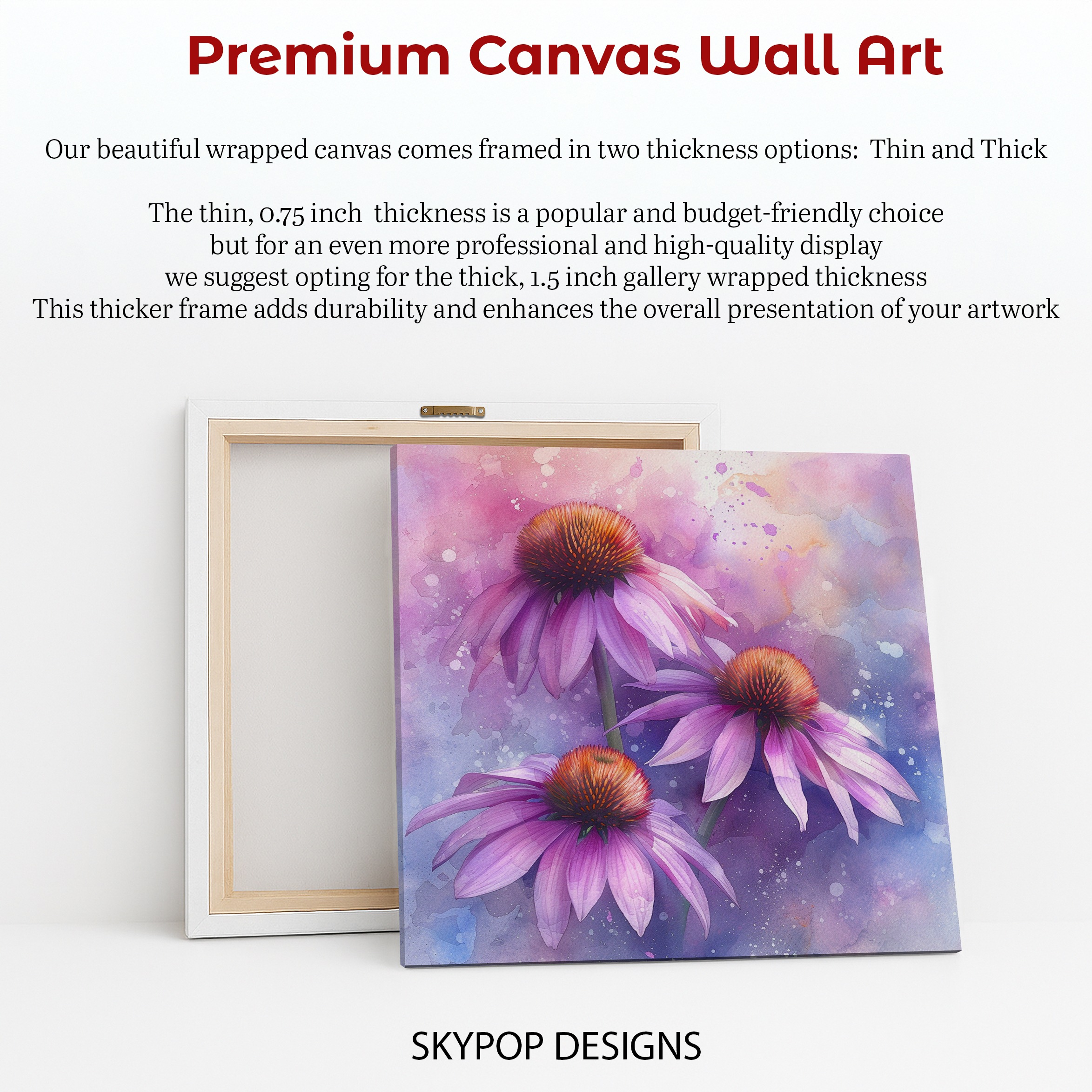 6.jpg Coneflower Blooms Art