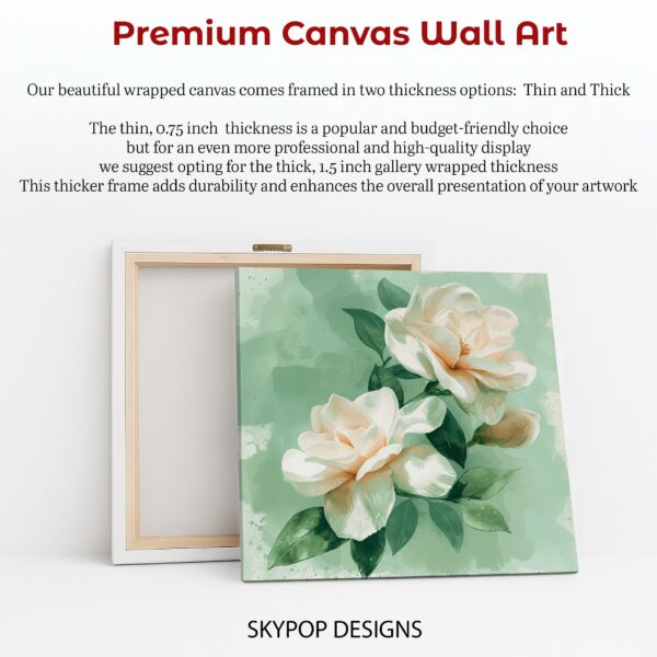 Gardenia Blooms Art