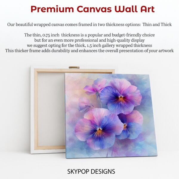 Pansy Bloom Art