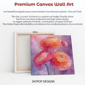 Ranunculus Blooms Art