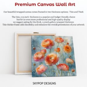 Ranunculus Blooms Art