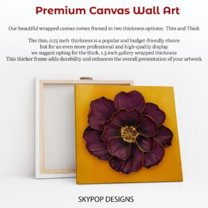 Dahlia Flower Art