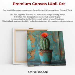 Cactus Flower Art