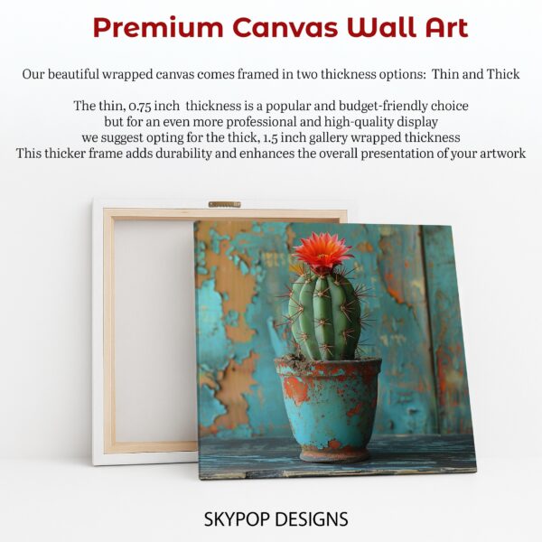 Cactus Flower Art