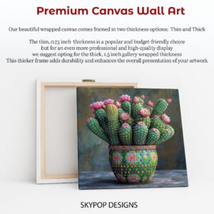 Cactus Flower Art