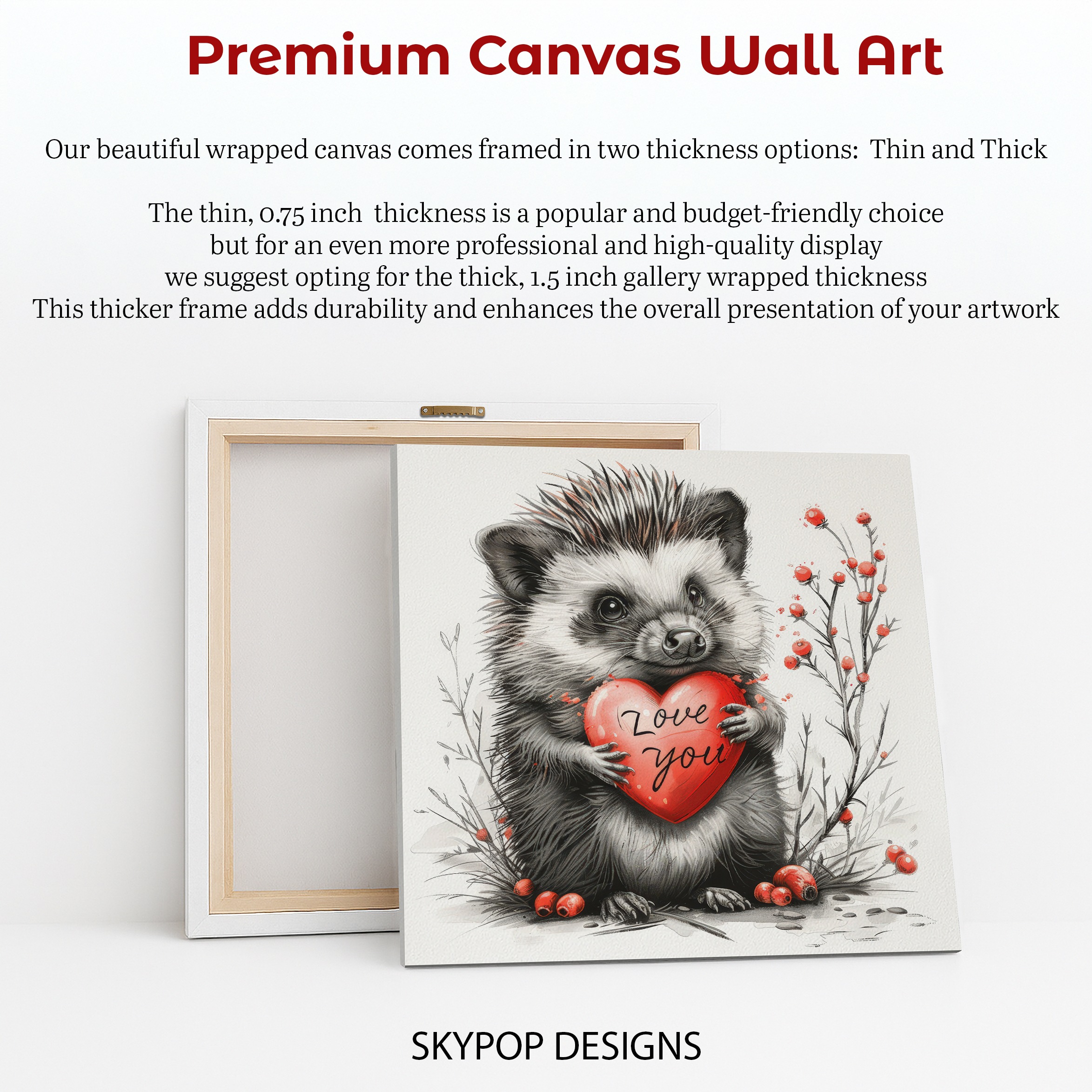 6.jpg Hedgehog Love Heart Art