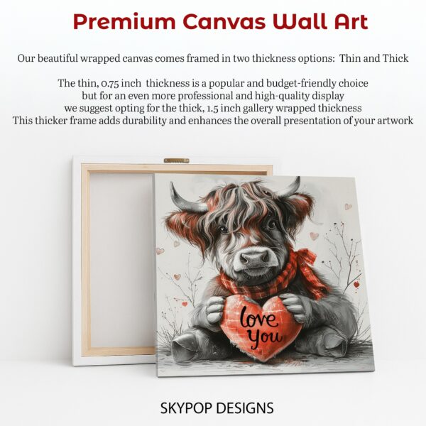 Highland Cow Art