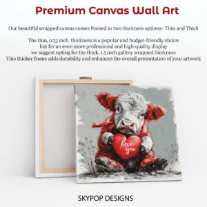 Highland Cow Art