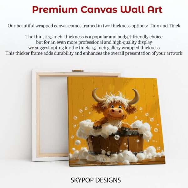 Highland Cow Art