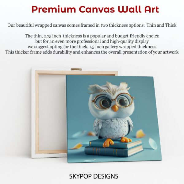 Owl Book Club Art